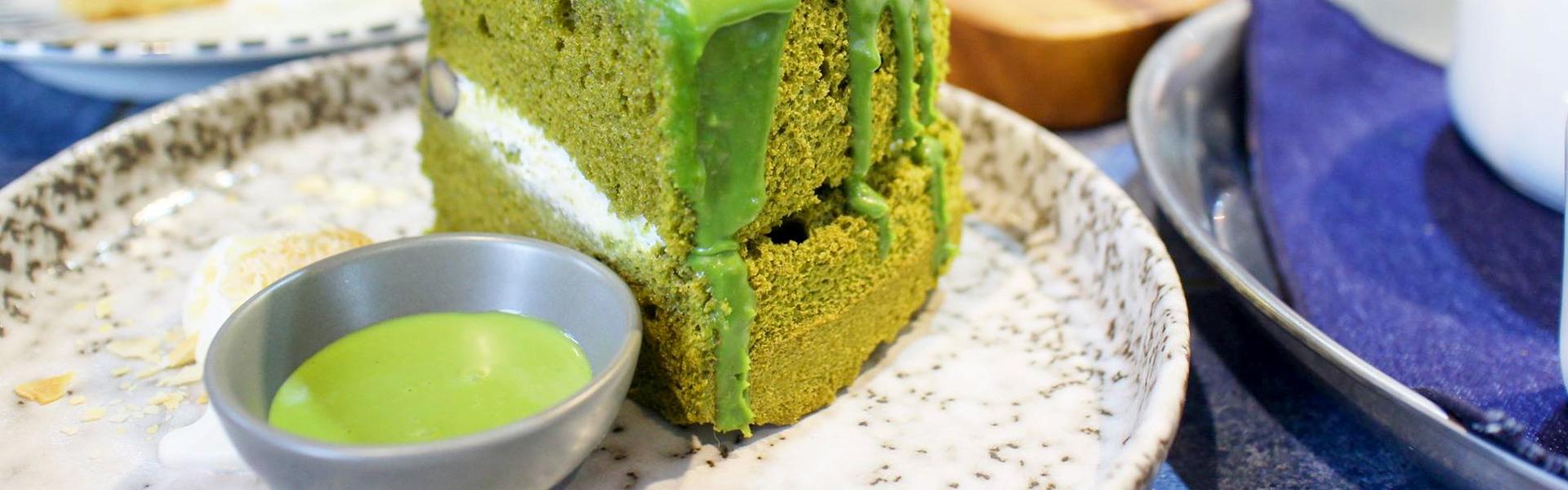 [ 板橋站美食 ] Ten Ten Den Den 點點甜甜～必點超美味抹茶戚風蛋糕與蘋果派，好吃又好拍的甜點店