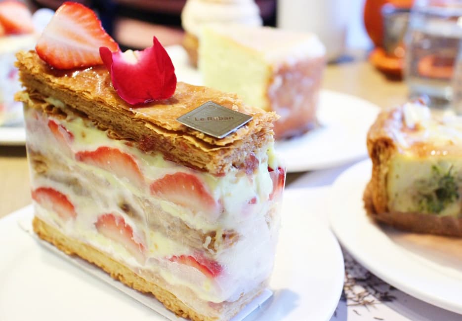 [ 信義安和站美食 ] Le Ruban Pâtisserie-法朋烘焙甜點坊～舒服自然的高級用料甜點，太晚來甜點櫃就空啦