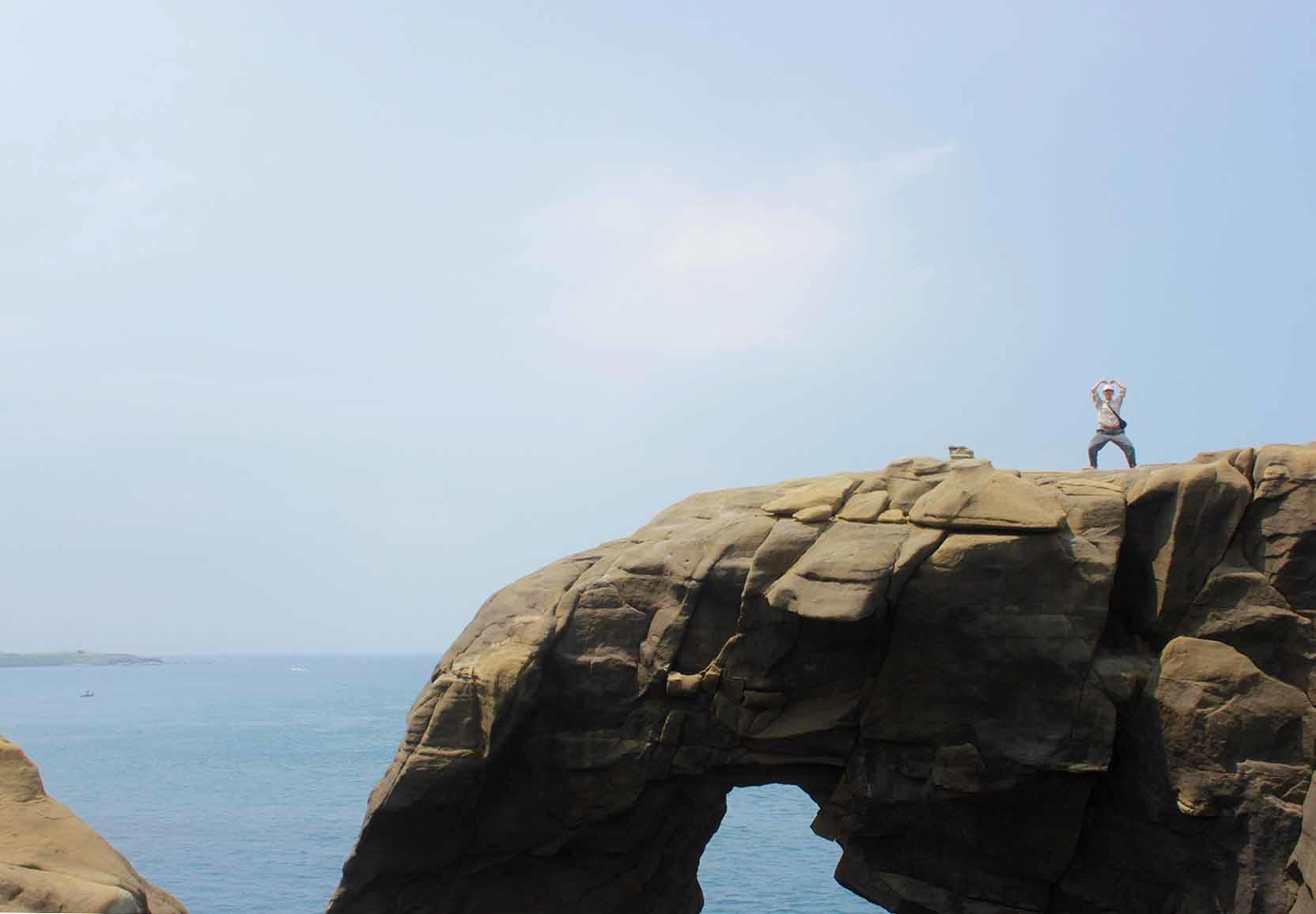 新北深澳｜今年夏天的初海，來到象鼻岩、石燭台景觀區（下）