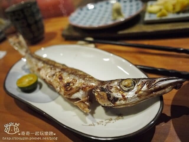 烤尖梭魚