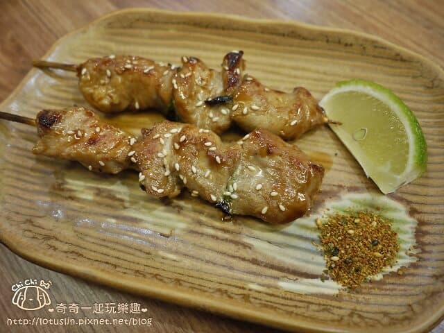 肉串兩支 $70