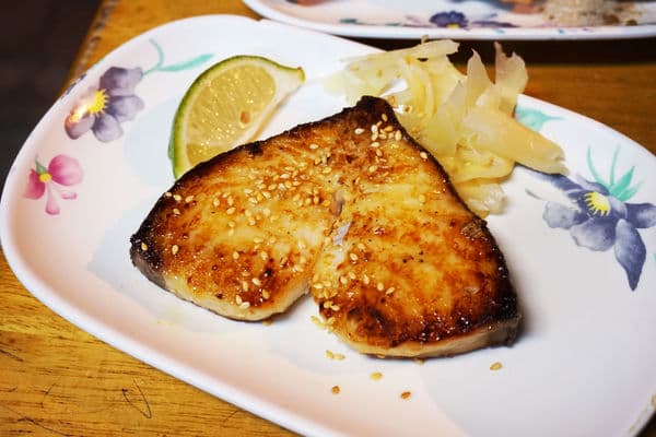 味噌魚鹽燒 $ 90