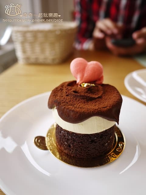 香濃起司生巧克力 $120