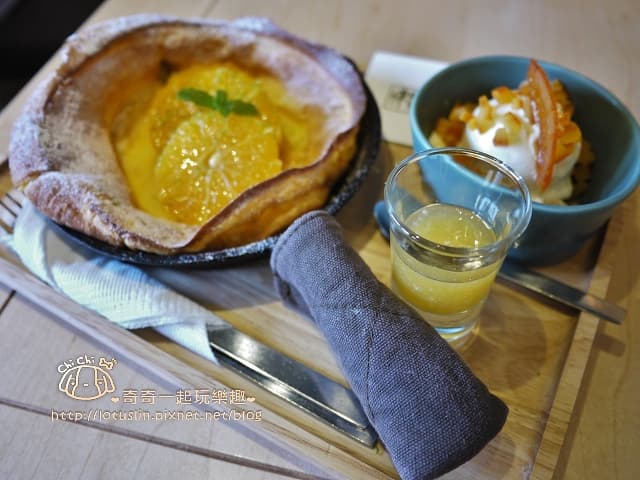 Dutch baby 香橙 $250