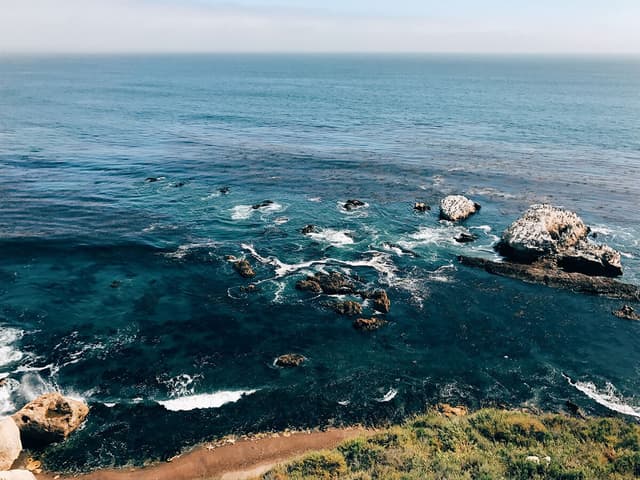 Avila山丘看出去的海景