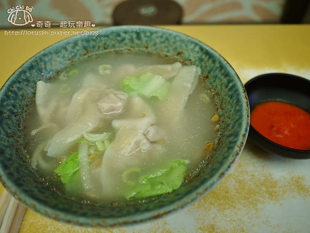 手工餛飩湯 $35