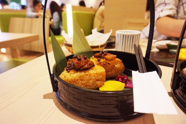 烤蒲饅飯糰 $140