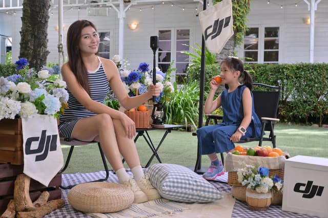 DJI Osmo 360 僅重183克 內建105GB 輕鬆紀錄親子時光