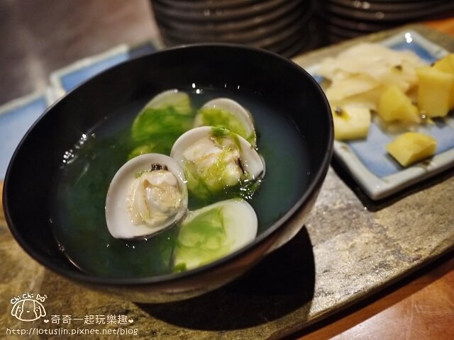 海藻蛤蜊湯 