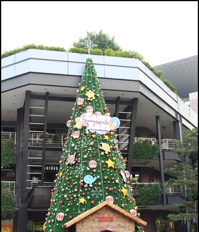 香堤大道的主聖誕樹