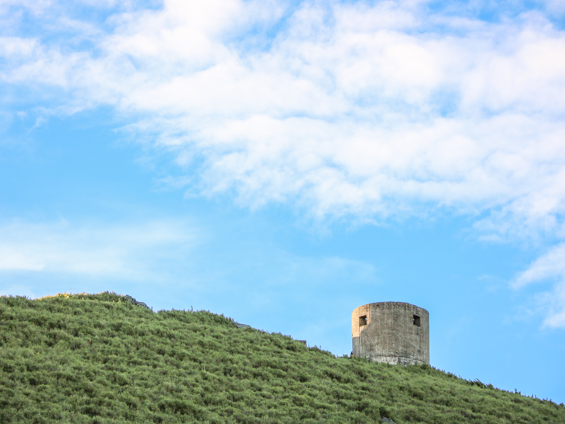合歡山上的碉堡