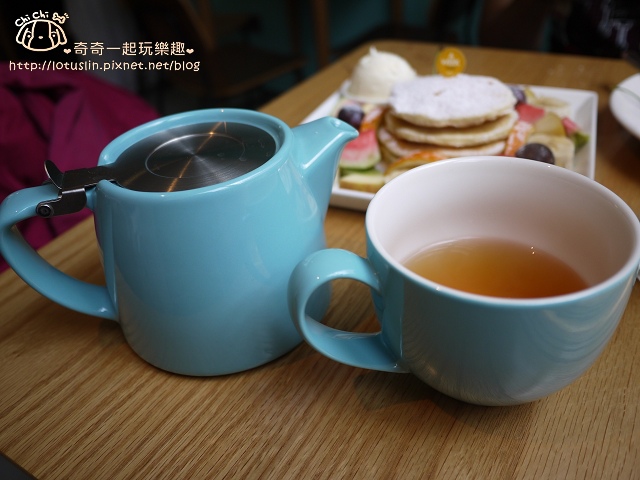 夜玫瑰水果煎茶(壺) $120