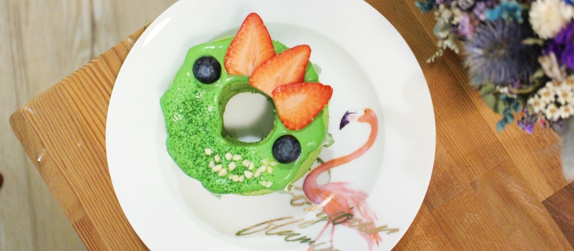 [ 中山站美食 ] 淺藍 × Hera Cafe～像祕密花園的好拍咖啡店，可愛美味小戚風