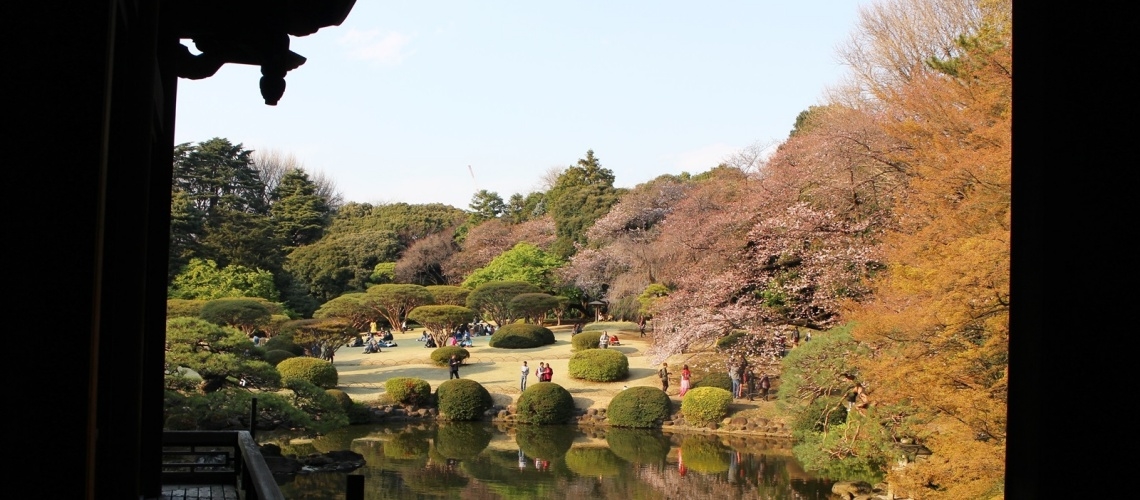 東京賞櫻名所：新宿御苑，值得花一整天賞櫻野餐拍照的超大庭園