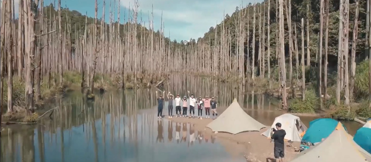 嘉義阿里山「阿溪縱走」一窺神秘的的水樣森林、眠月線！（影片）