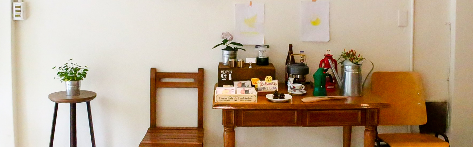 [ 松江南京站美食 ] 儲房咖啡館～有供餐的咖啡館，而且是美味私房料理，也是花店、雜貨店