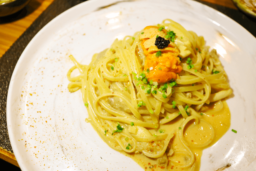 【大安站．日式料理】佐樂壽司·火鍋，無法抵抗的海膽義大利麵