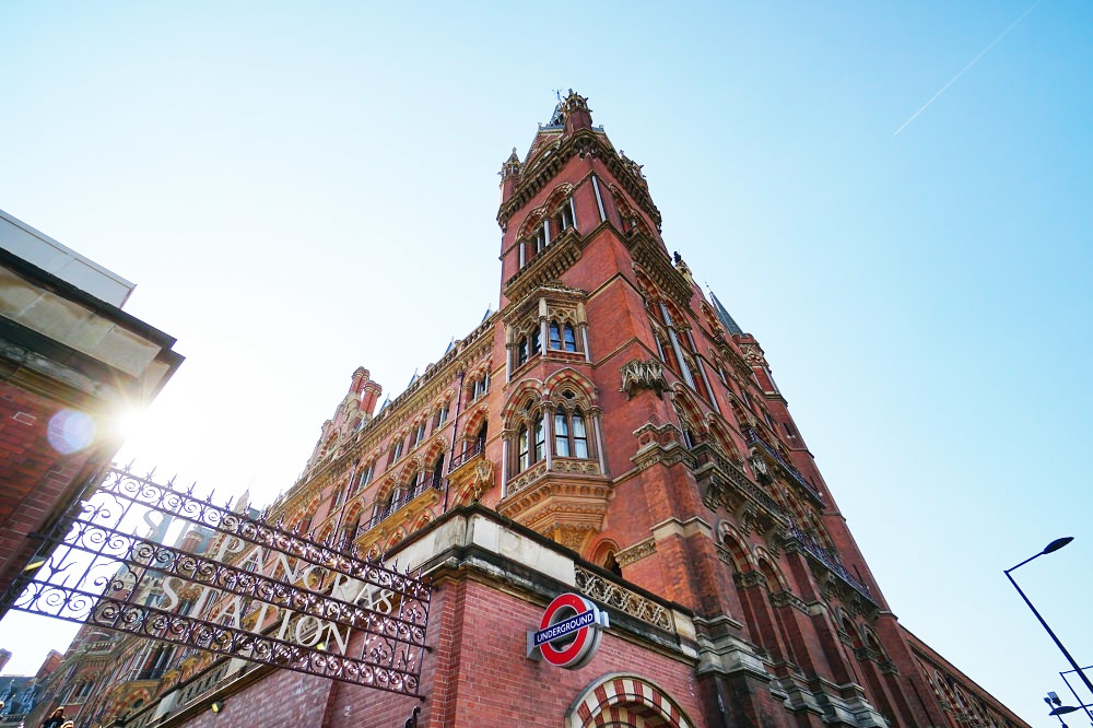 英國倫敦：哈利波特 + 攝影迷必去的王十字車站、9 又 3/4 月台、聖潘克拉斯站