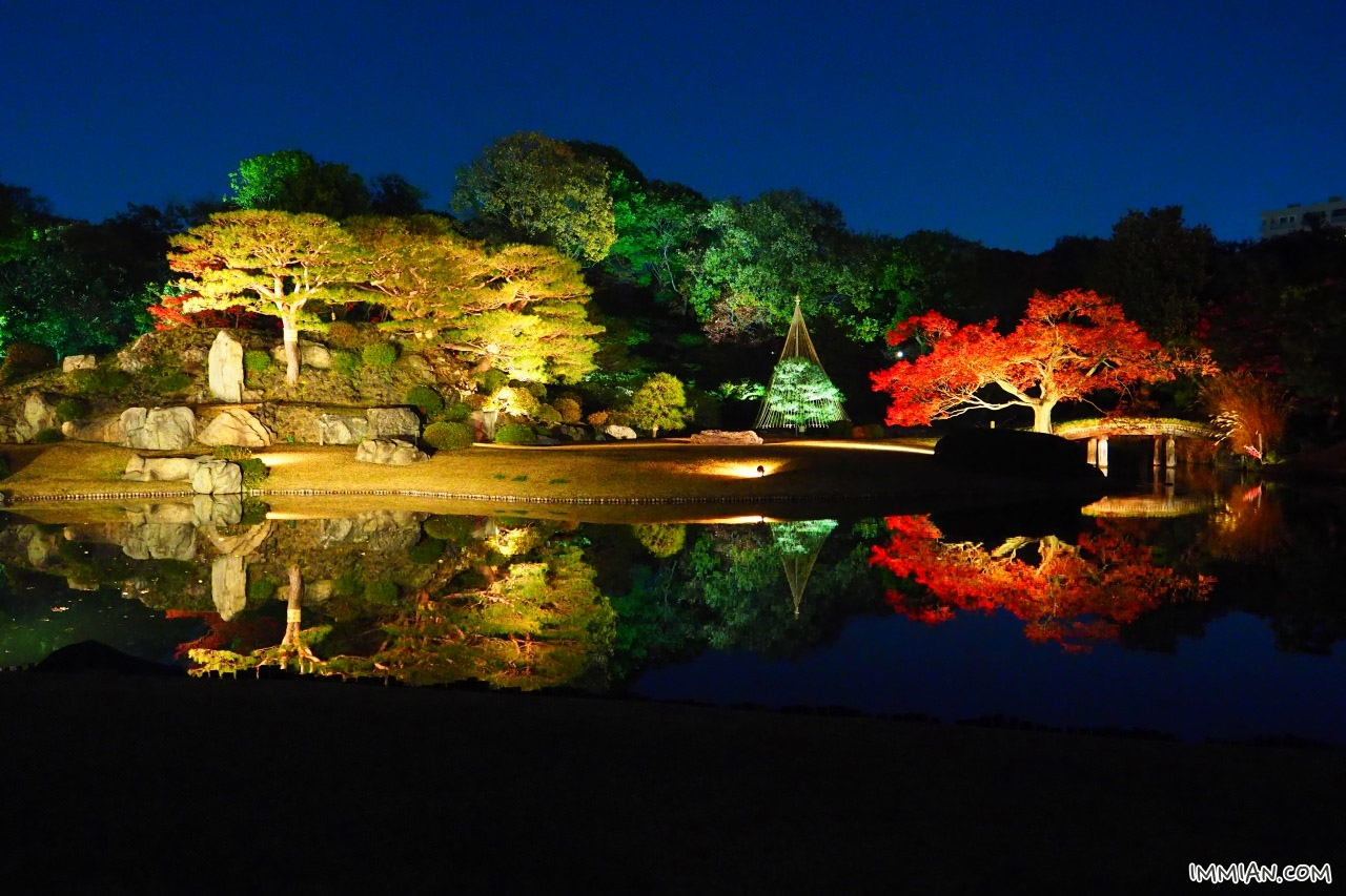 東京賞楓「六義園」：2018 夜楓時間公布，秋季限定東京唯一可賞夜楓的地方