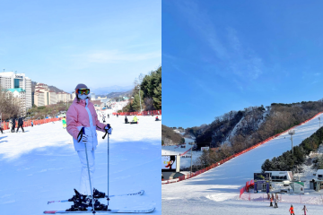 韓國「洪川大明滑雪場」攻略，無論是單板雙板、初學進階都能玩得開心！