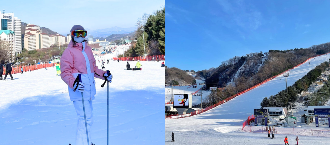 韓國「洪川大明滑雪場」攻略，無論是單板雙板、初學進階都能玩得開心！