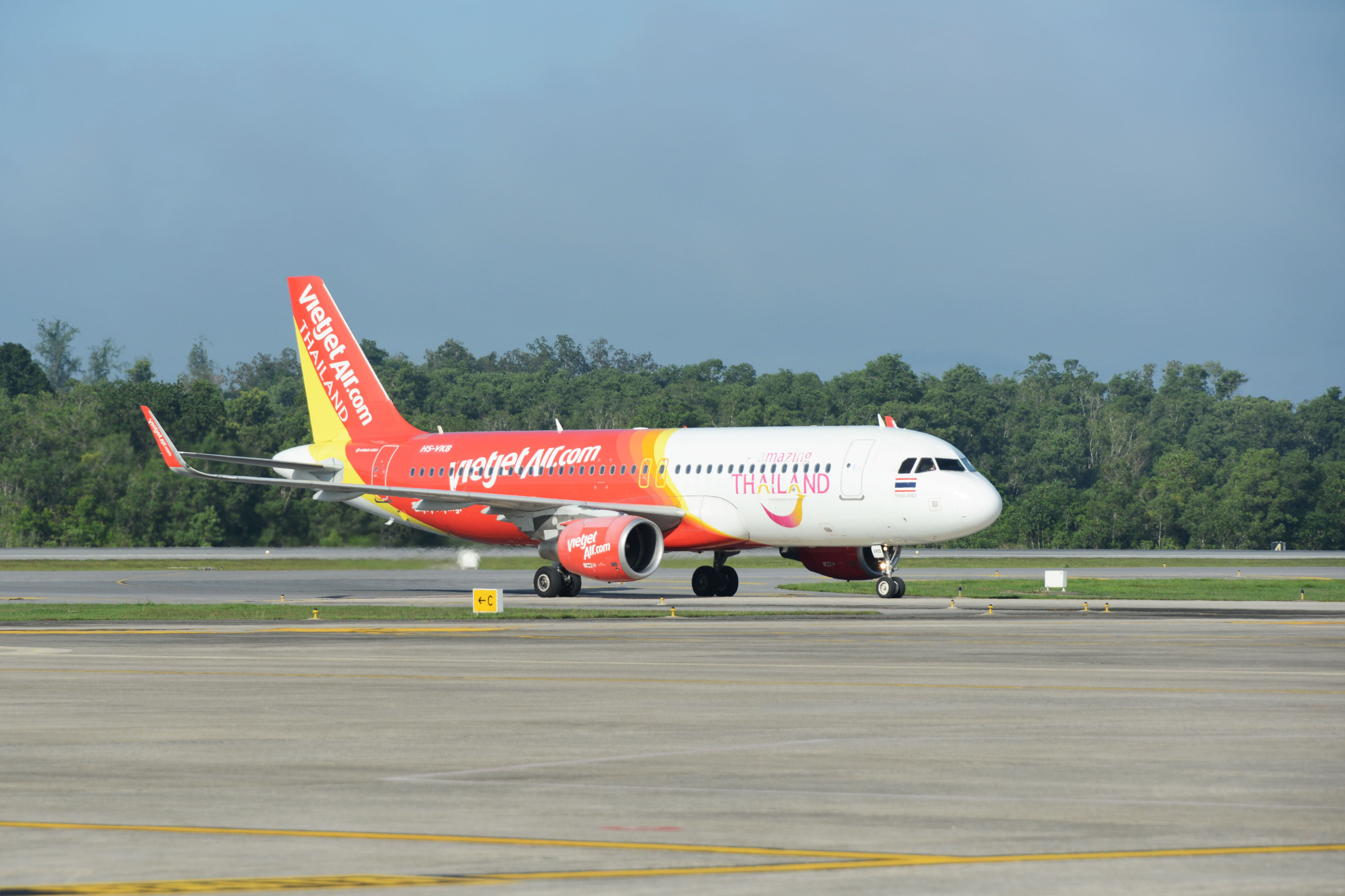 泰越捷航空將開通台北與曼谷航線 ，同時提供普吉島沙盒計畫班機