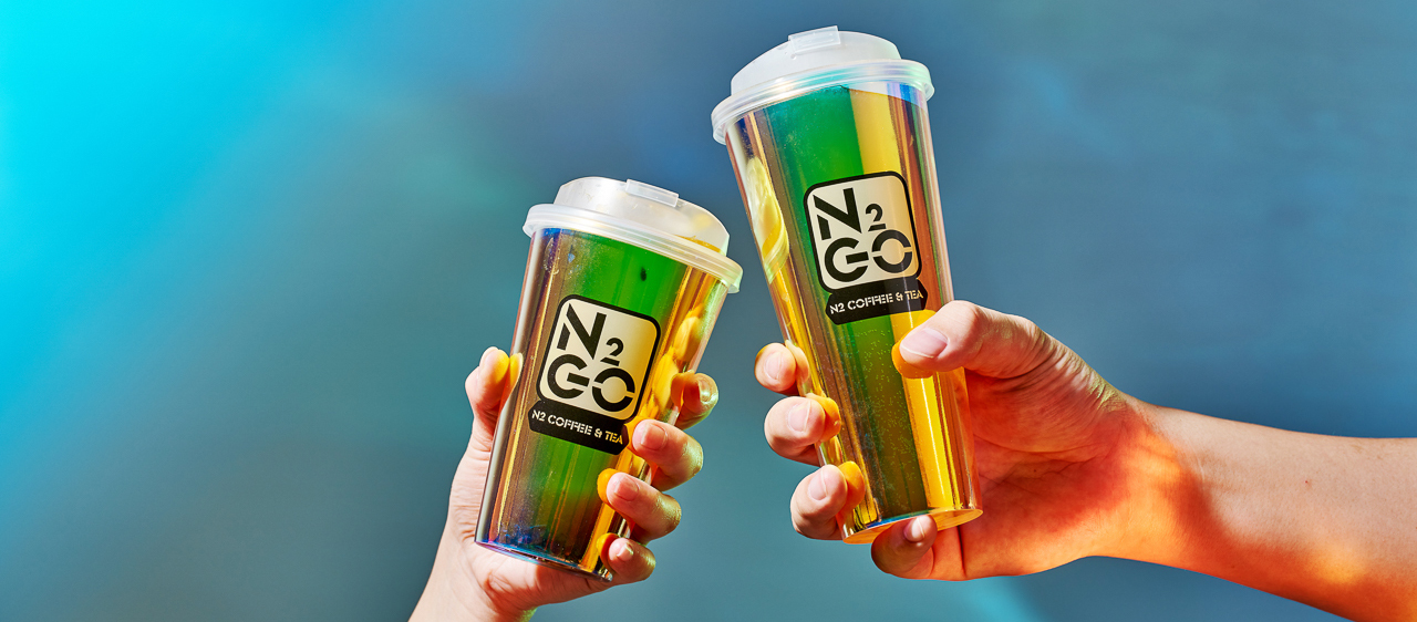 台中才喝得到！氮萃飲品專賣「N2GO」氮氣冷萃的咖啡茶飲打造絲滑綿密口感